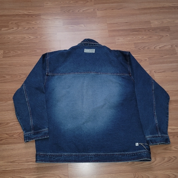 Men's XXL Rocawear Oversize Denim Jean Jacket - Picture 8 of 8